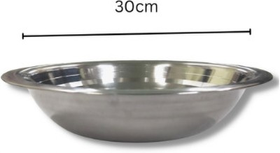 SHINI LIFESTYLE Stainless Steel Vegetable Bowl(Pack of 3, Silver)