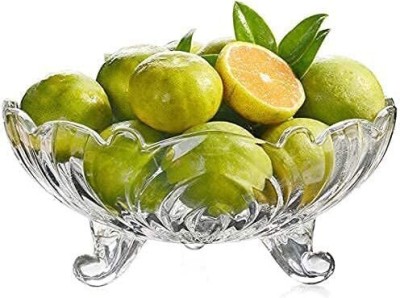 Dekeanshka Glass Dessert Bowl(Pack of 1, Clear)