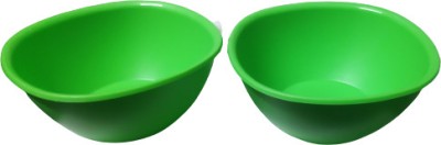 TUPPERWARE Plastic Serving Bowl Legacy midor plastic bowl set of 2(Pack of 2, Green)