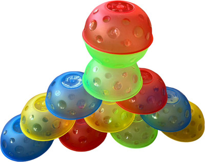 TM&W Plastic Mixing Bowl Plastic Serving Bowl Multi Purpose Bowls Pack 12 pcs Disposable(Pack of 12, Multicolor)