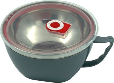 AapkieKart Polypropylene, Stainless Steel Soup Bowl(Pack of 1, Grey)