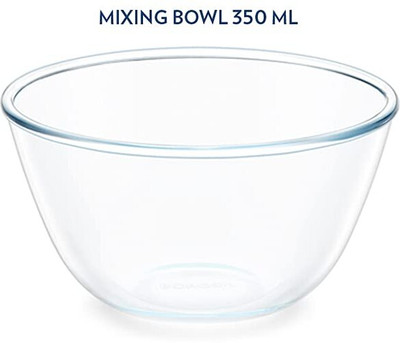 BOROSIL Glass Fridge Container  - 350 ml(Clear)