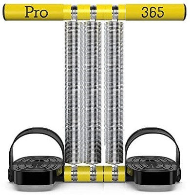 PRO365 Triple Tummy Trimmer for Men & Women Belly ABS Exercise & Home Gym Ab Exerciser(Yellow, Black)