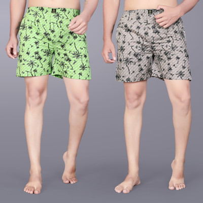 Octa Apparel Checkered Men Boxer
