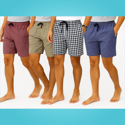 Belvine Checkered Men Boxer