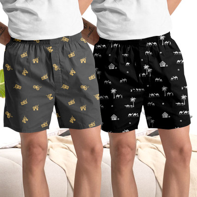 GLOBAL NOMAD Printed Men Boxer