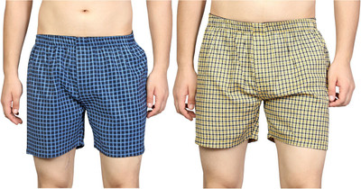 ZOBOY Checkered Men Boxer