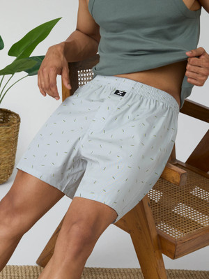 XYXX Astor IntelliEaze Cotton Printed Men Grey Inner Boxer Printed Men Boxer