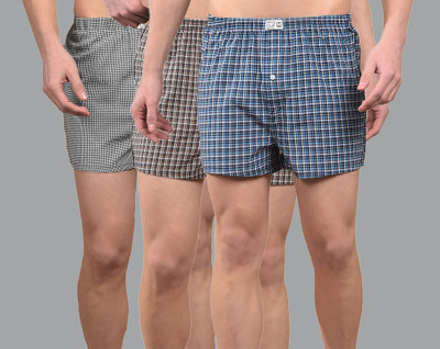 Dollar Checkered Men Boxer