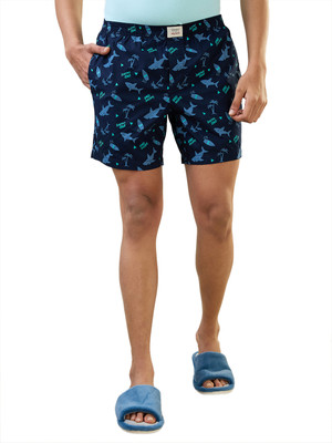 SLEEPZ BY RAYMOND Printed Men Boxer