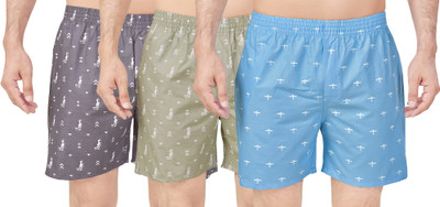 LURISE Printed Men Boxer