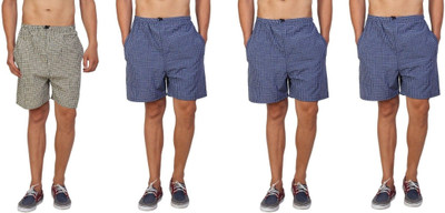 Meemaya Checkered Men Boxer