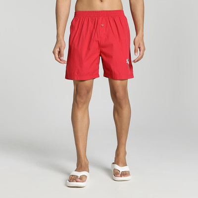 PUMA Basic Woven Boxer IN-Pk of 1 Solid Men Boxer