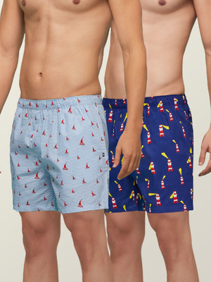 XYXX Remix IntelliEaze Super Combed Cotton Printed Printed Men Boxer