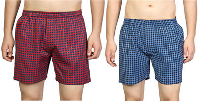 ZOBOY Checkered Men Boxer
