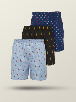 XYXX Remix IntelliEaze Super Combed Cotton Printed Printed Men Boxer