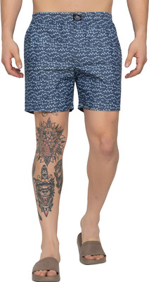 SKIDLERS Geometric Print Men Boxer