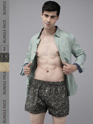 THE BEAR HOUSE Printed Men Boxer
