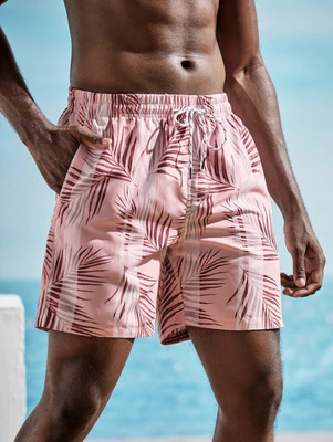 BALHARIS Printed Men Brown Basic Shorts