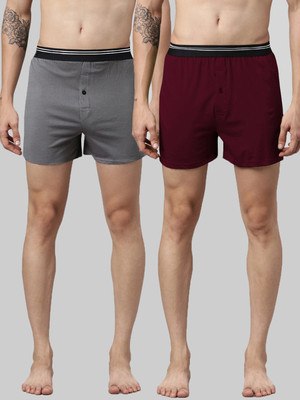 JOVEN Solid Men Boxer