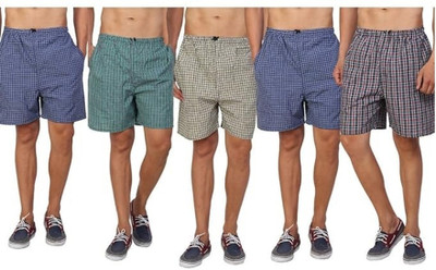 HF Right Checkered Men Boxer
