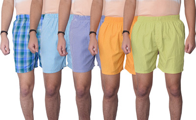 Kundan Checkered Men Boxer