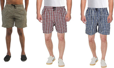 Meemaya Checkered Men Boxer