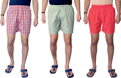 Kundan Checkered Men Boxer