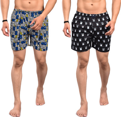 YOUFIT Printed Men Boxer
