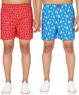 Athline Geometric Print Men Boxer