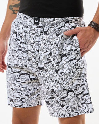 BEWAKOOF Printed Men Boxer