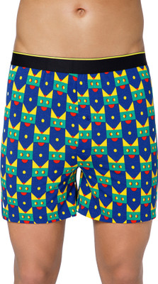 Bummer Micromodal Underwear Soft & Breathable Printed Men Boxer