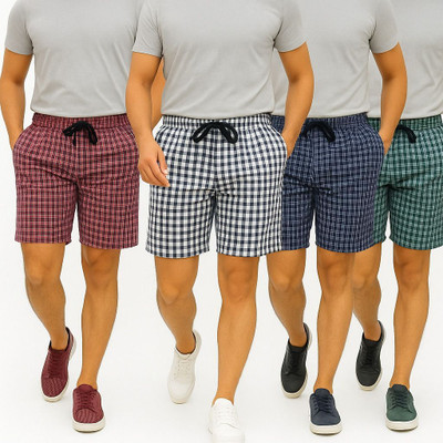 Belvine Checkered Men Boxer