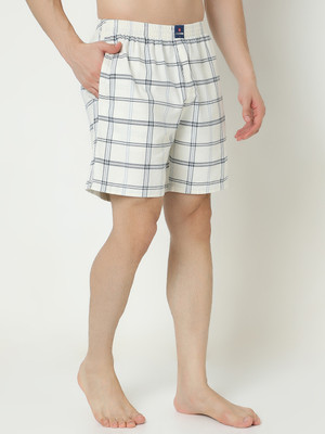 UnderJeans by Spykar Checkered Men Boxer