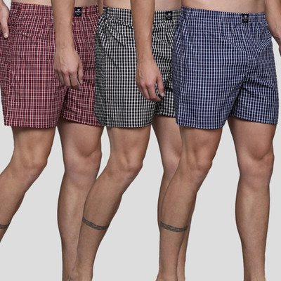 METRONAUT Checkered Men Boxer
