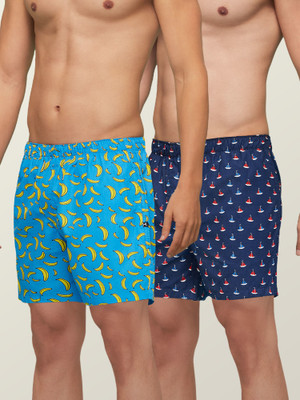 XYXX Remix IntelliEaze Super Combed Cotton Printed Printed Men Boxer