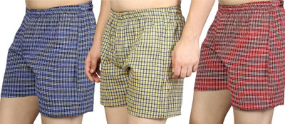 ZOBOY Checkered Men Boxer