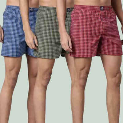 NanoX Checkered Men Boxer