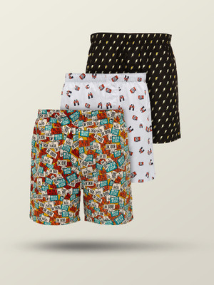 XYXX Remix IntelliEaze Super Combed Cotton Printed Printed Men Boxer