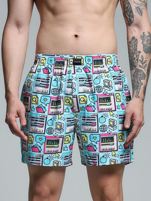 JACK & JONES Graphic Print Men Boxer