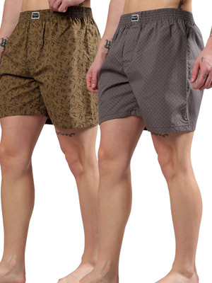 DRESS.COM Printed Men Boxer