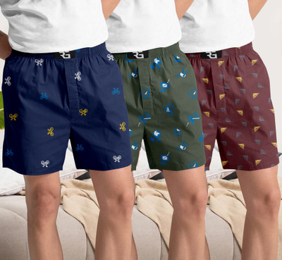 riglozi Self Design Men Boxer