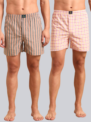 JOVEN Checkered Men Boxer