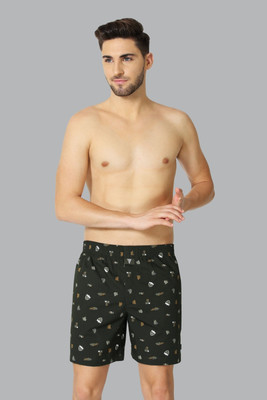 VAN HEUSEN Allover Print And Side Pocket Printed Men Boxer