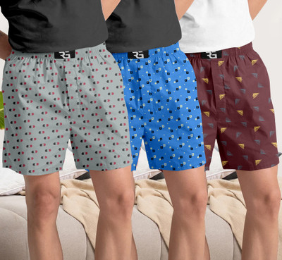 riglozi Self Design Men Boxer