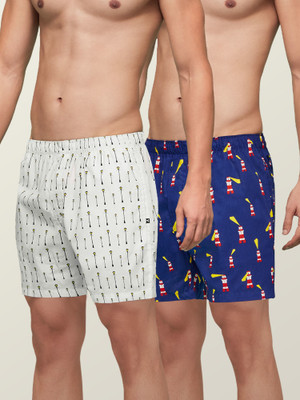 XYXX Remix IntelliEaze Super Combed Cotton Printed Printed Men Boxer