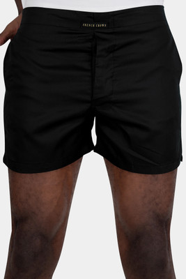 french crown Solid Men Boxer