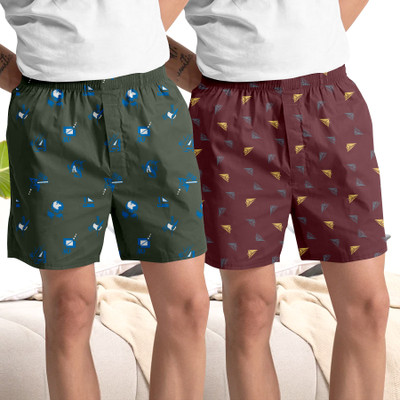 GLOBAL NOMAD Printed Men Boxer