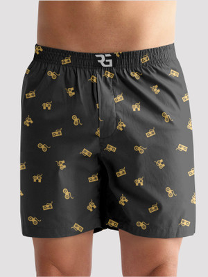 HIYAFAB Printed Men Boxer