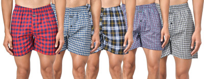 Fflirtygo Checkered Men Boxer